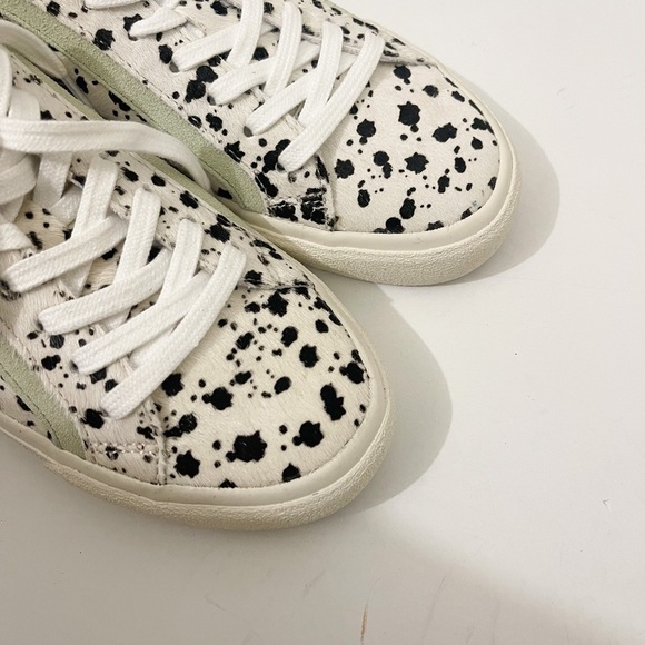 Madewell Sidewalk Low-Top Sneakers in Spatter-Painted Calf Hair - Picture 7 of 10